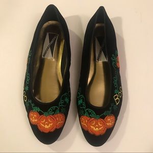Mootsies Tootsies Halloween Vintage Flats Sz 8.5